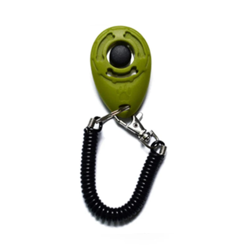 Dog Training Clicker Pet Cat Plastic New Dogs Click Trainer Aid Tools Adjustable Wrist Strap