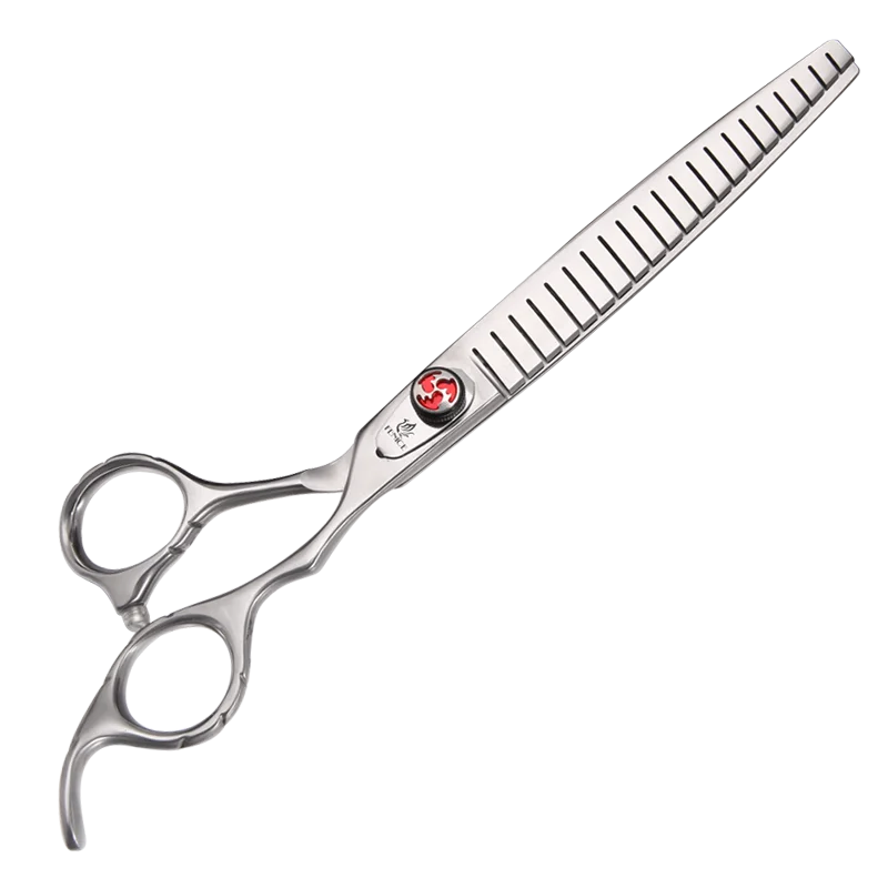 7/7.5 inch Pet Fluffy Thinning Grooming Scissors Straight Dog Scissors Thinner Shears