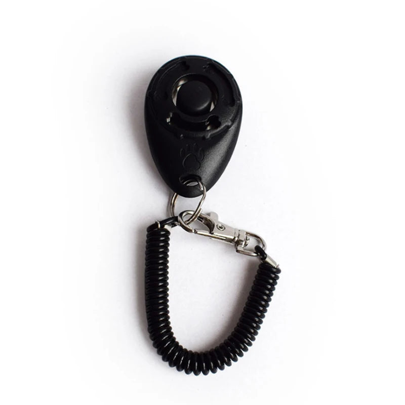 Dog Training Clicker Pet Cat Plastic New Dogs Click Trainer Aid Tools Adjustable Wrist Strap
