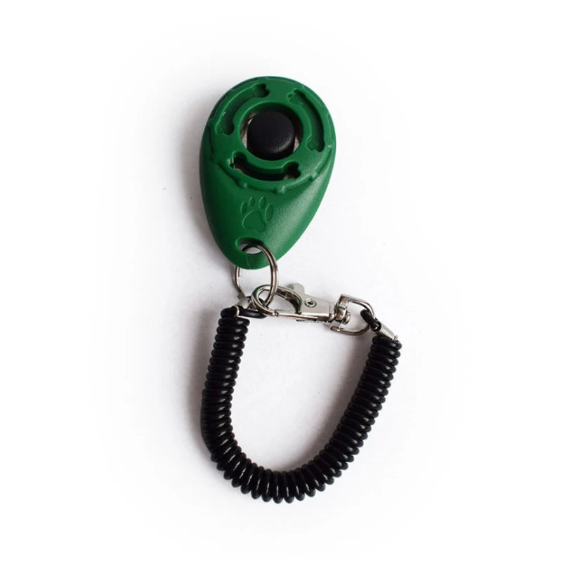 Dog Training Clicker Pet Cat Plastic New Dogs Click Trainer Aid Tools Adjustable Wrist Strap