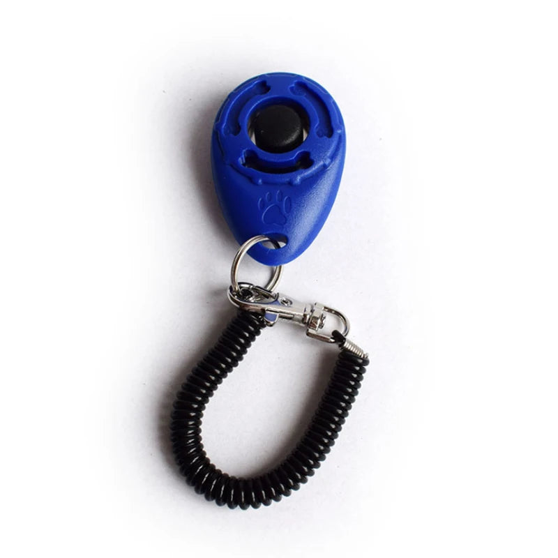 Dog Training Clicker Pet Cat Plastic New Dogs Click Trainer Aid Tools Adjustable Wrist Strap