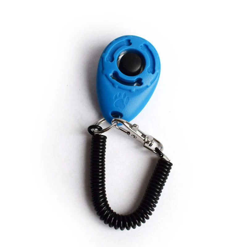 Dog Training Clicker Pet Cat Plastic New Dogs Click Trainer Aid Tools Adjustable Wrist Strap