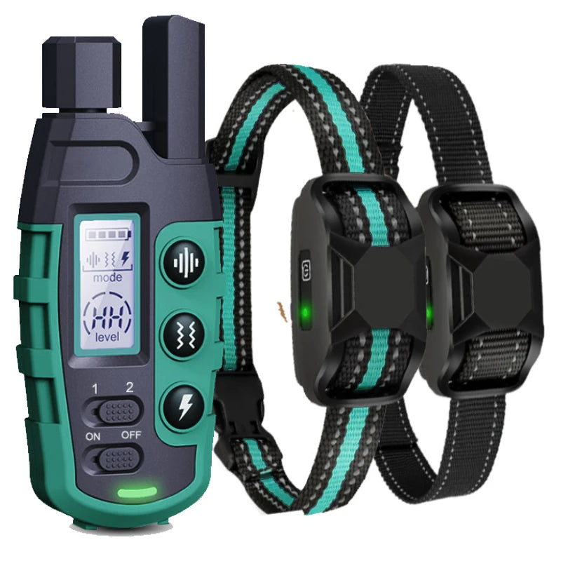 Electric Dog Training Collar Remote Control Waterproof Pet Behavior