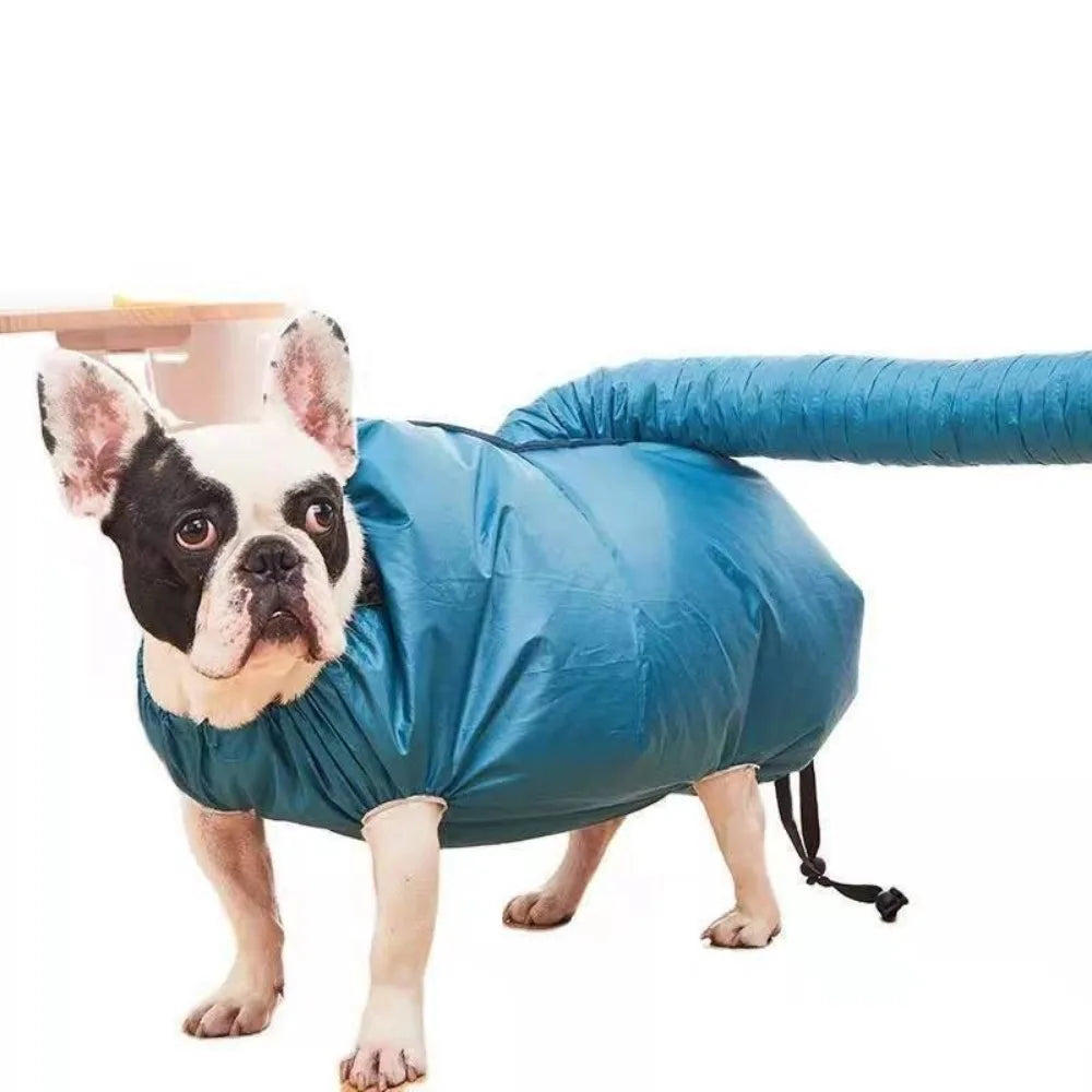 Portable Pet Drying Bag Folding Dog Hair Dryer Box Blow Bag Pet Grooming Dry Bag