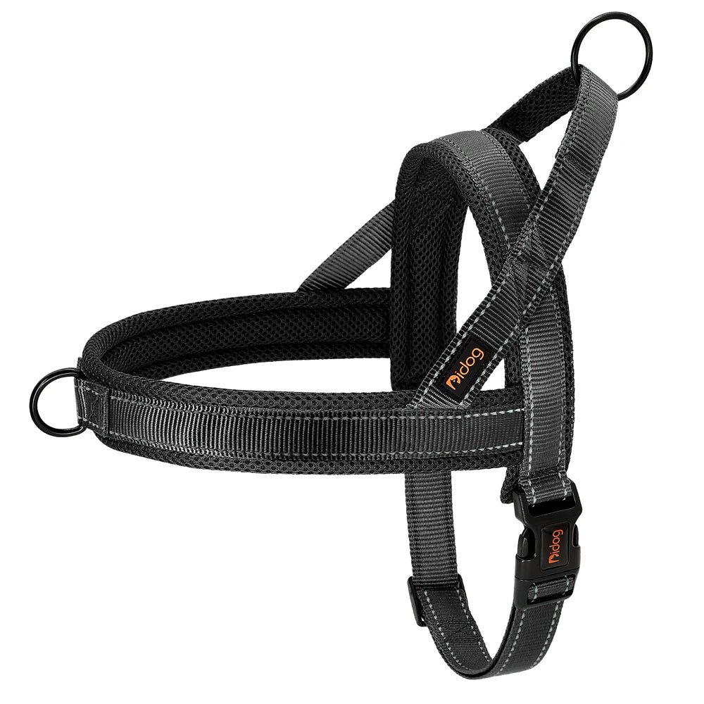 Warm Dog Harness Vest Winter Dog Harnesses Soft Padded Pet Training Harnesses Vests Adjustable