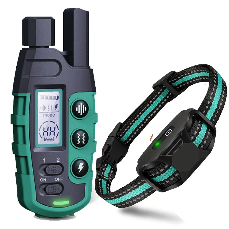 Electric Dog Training Collar Remote Control Waterproof Pet Behavior