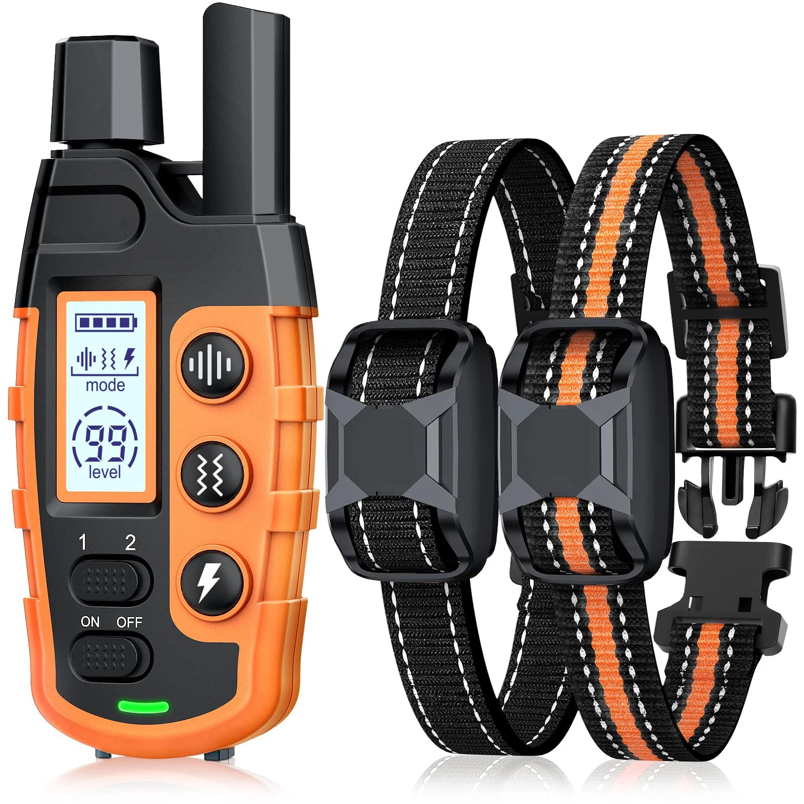 Electric Dog Training Collar Remote Control Waterproof Pet Behavior