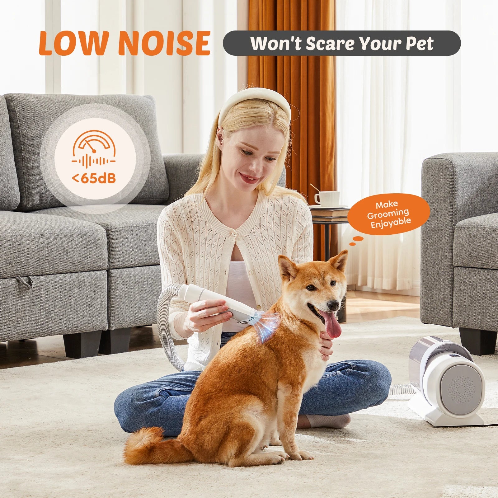 Professional Pet Grooming Vacuum