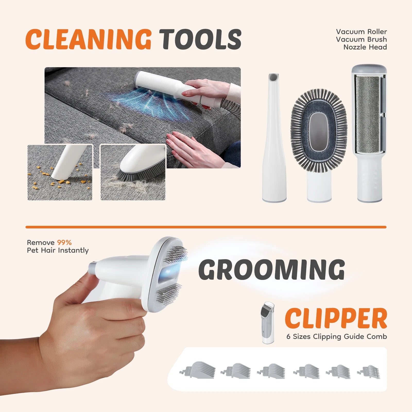 Professional Pet Grooming Vacuum