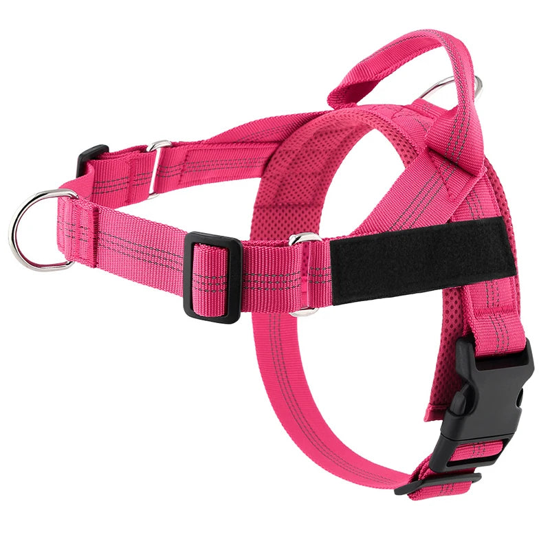 Personalized Reflective No Pull Harness for Small Medium Dog Washable