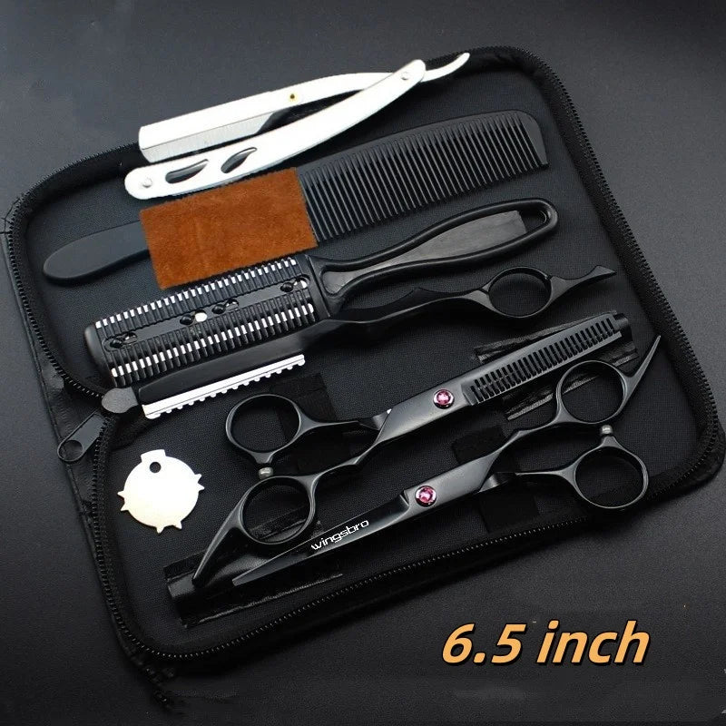 Hair Scissors Set Hairdressing Scissors Kit Hairdresser Shaver Haircut Scissors
