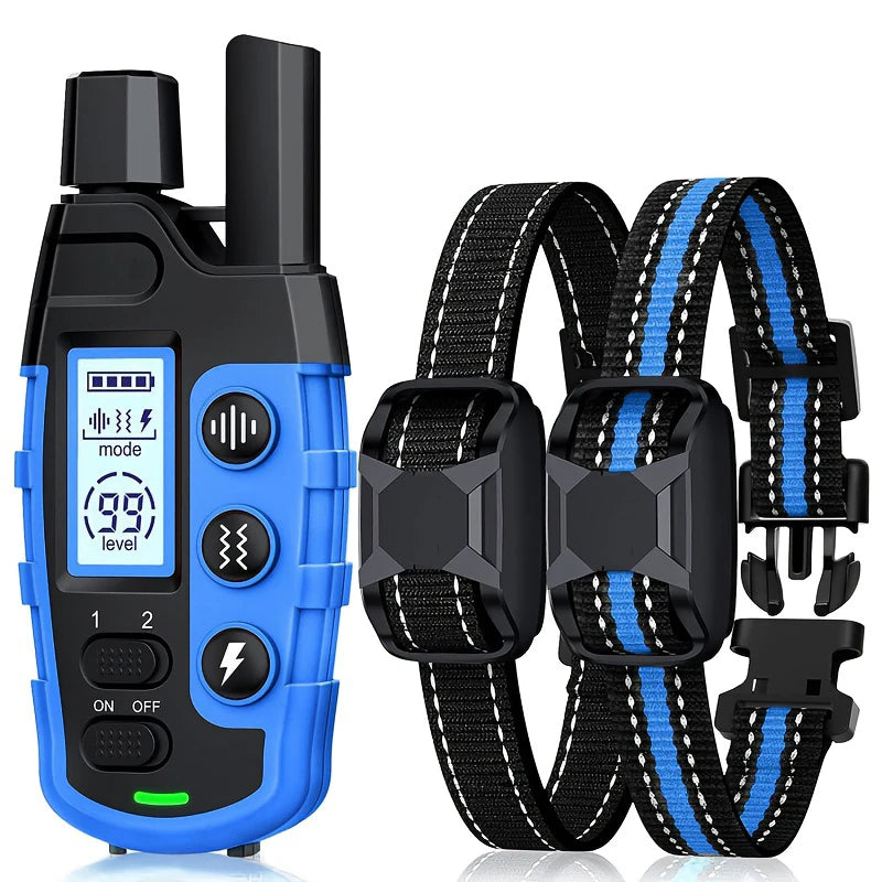 Electric Dog Training Collar Remote Control Waterproof Pet Behavior