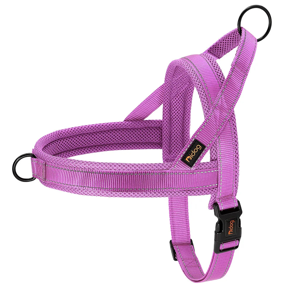Warm Dog Harness Vest Winter Dog Harnesses Soft Padded Pet Training Harnesses Vests Adjustable