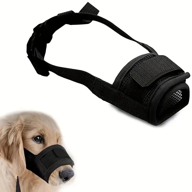 Soft Dog Muzzle Breathable Mesh Muzzle for Small Medium Large Dog