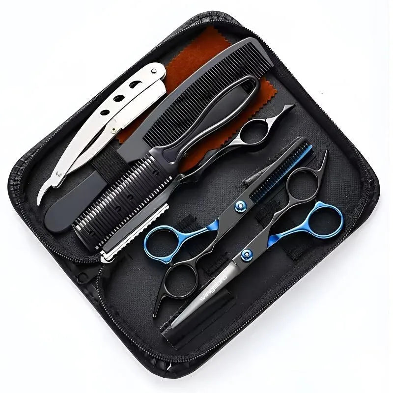 Hair Scissors Set Hairdressing Scissors Kit Hairdresser Shaver Haircut Scissors