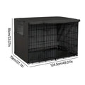 Pet Cage Cover Oxford Pet Crate Cover Pet Crate Cover Windproof Dog Kennel Cover Waterproof Dog Cat Cage Cover For Indoor
