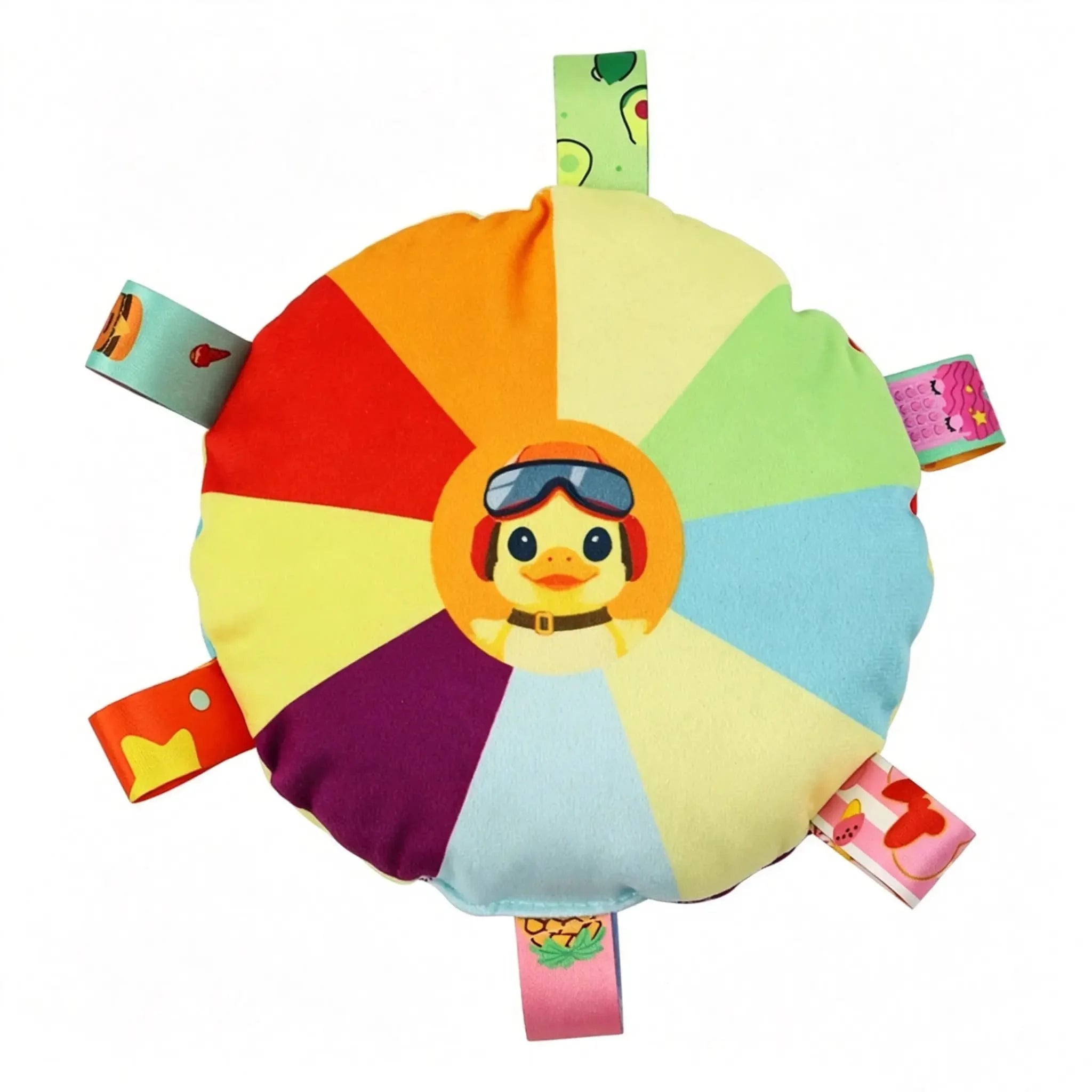 Foldable Rainbow Cat Tunnel Multi Channel Interactive Play Tube with Hanging Ball, Collapsible Hideaway Toy for Kittens Puppies