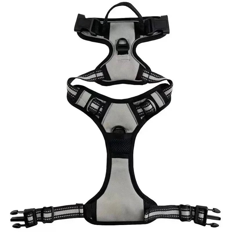 Reflective Adjustable Breathable Vest Chest Strap for Small Medium Large Dogs Pet Dog Harness