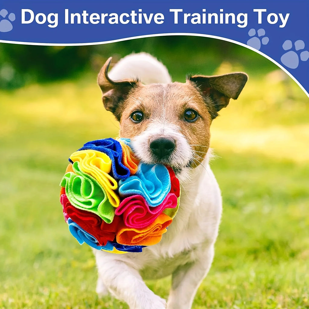 Interactive Dog Toys Snuffle Ball for Dogs Encourage Natural Foraging Skills,