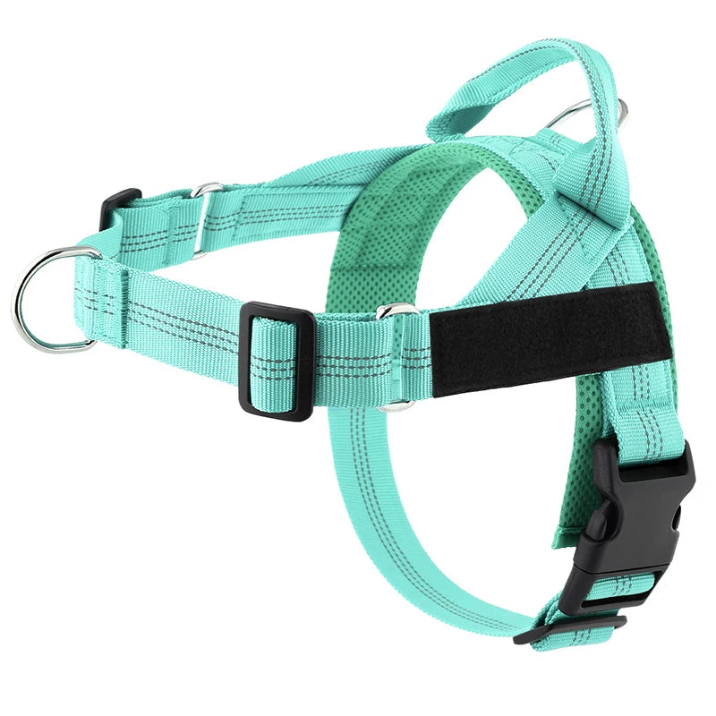 Personalized Reflective No Pull Harness for Small Medium Dog Washable