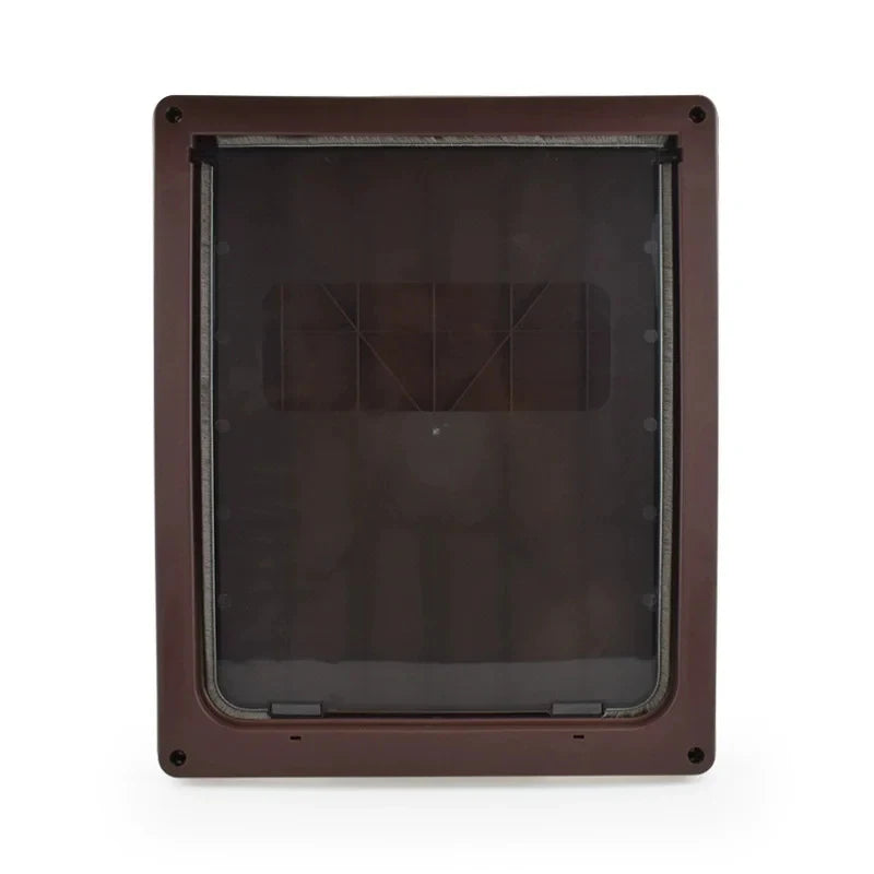 Large Pet Door,Border Collie Dog Door, Lockable, Double-Sided Free Entry and Exit Pet Door, Additional Door Panel Lock