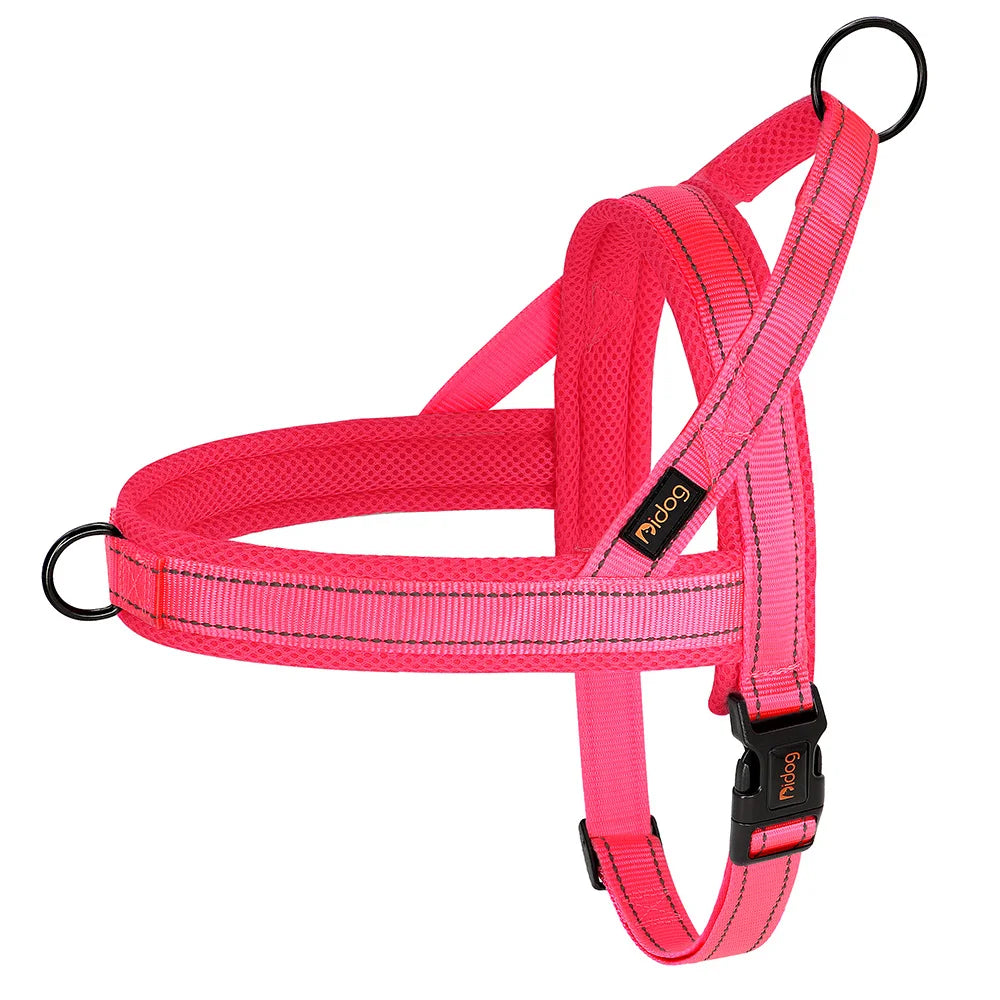 Warm Dog Harness Vest Winter Dog Harnesses Soft Padded Pet Training Harnesses Vests Adjustable