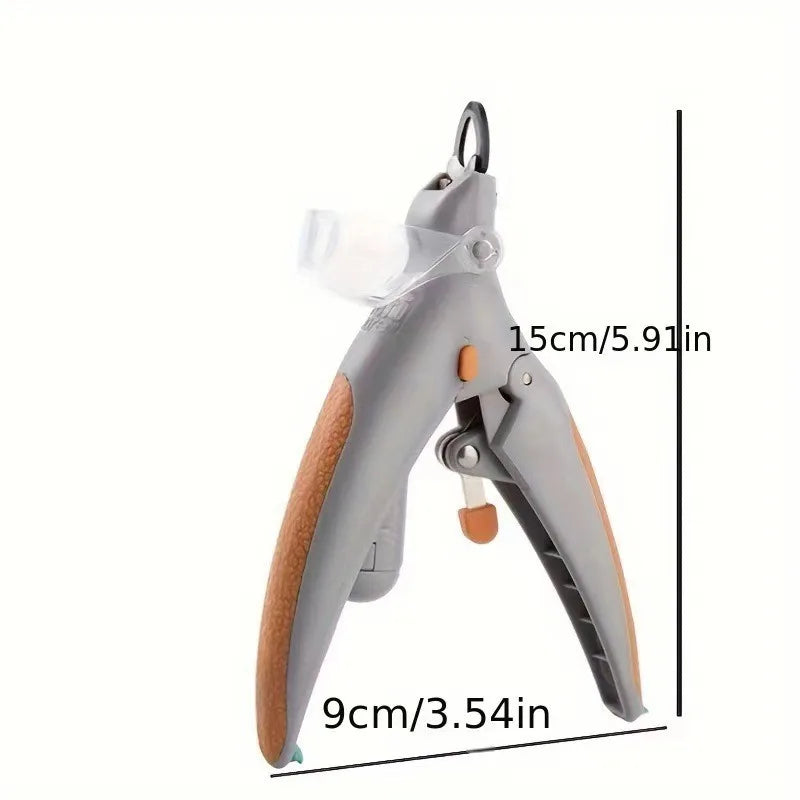 Professional Pet Nail Clipper Scissors With LED Light Cat Dog Nail Clipper Tool Scissors