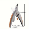 Professional Pet Nail Clipper Scissors With LED Light Cat Dog Nail Clipper Tool Scissors