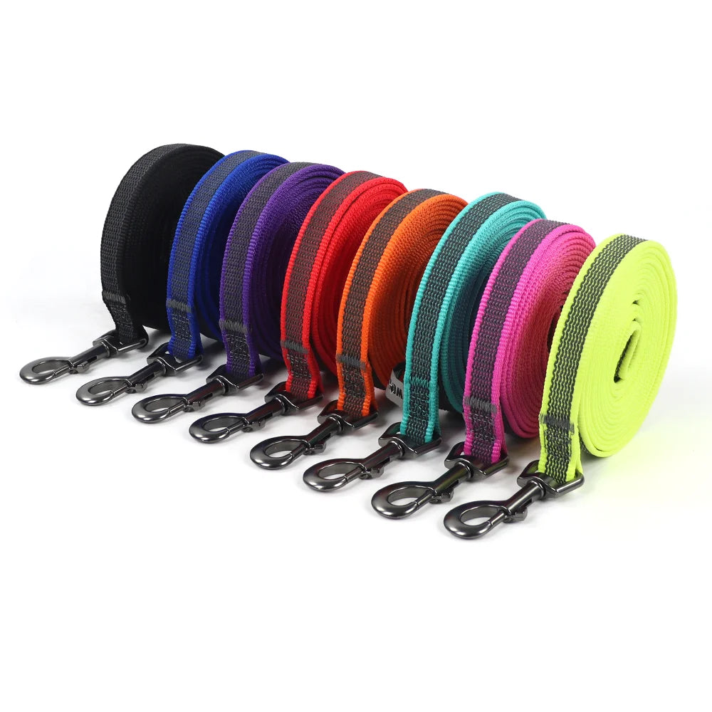 Medium small Long Dog Leash 10M Latex Silk Easy and Convenient Light Training Big Dog Leashes 5 meter