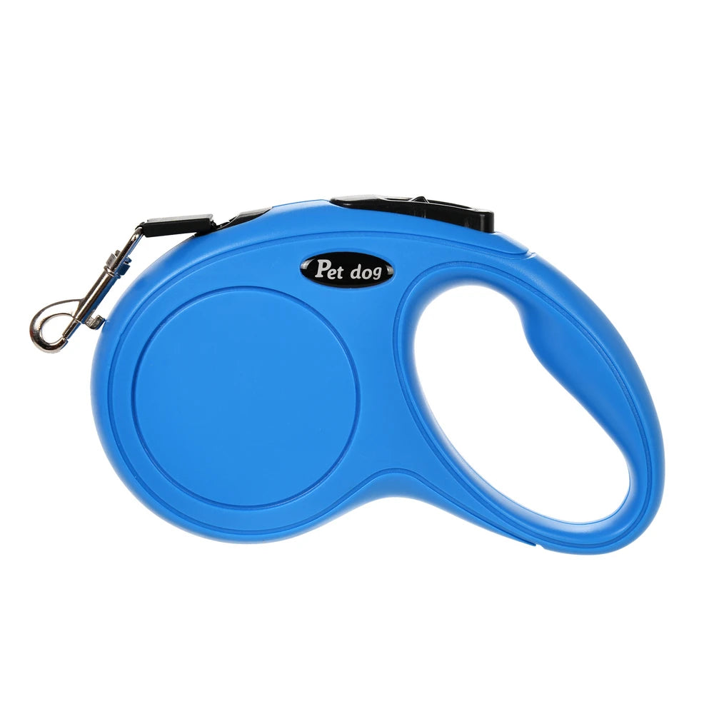 Pet Dog Leash for Small Medium Dogs Cats Walking Automatic Retractable Extending Puppy Solid Roulette
